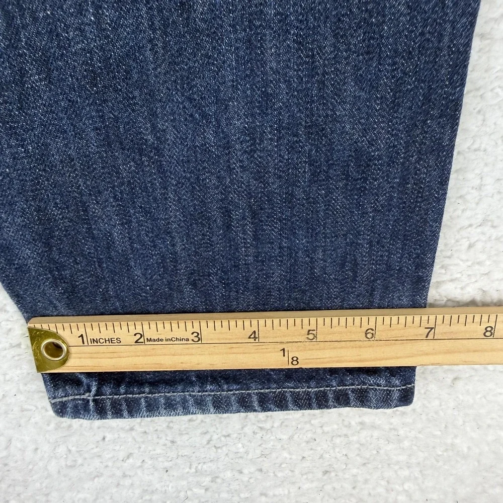 Banana Republic Jeans Mens 32x30 Blue Slim Straight 100% Cotton Denim Pants